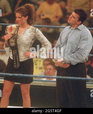 Stephanie McMahon Shane McMahon 2000 Photo de John Barrett/PHOTOlink Banque D'Images