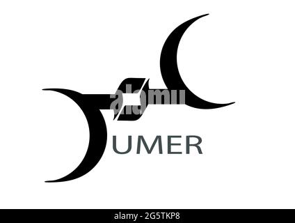 Logo Umar Banque D'Images