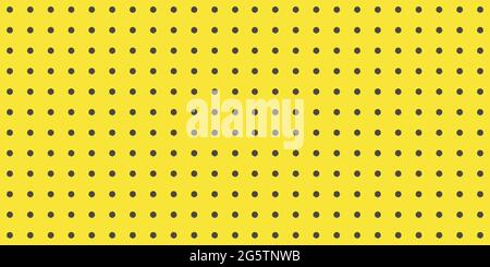 Matériau d'arrière-plan perforé à texture de panneau perforé avec illustration vectorielle à motif de trous ronds. Illustration de Vecteur