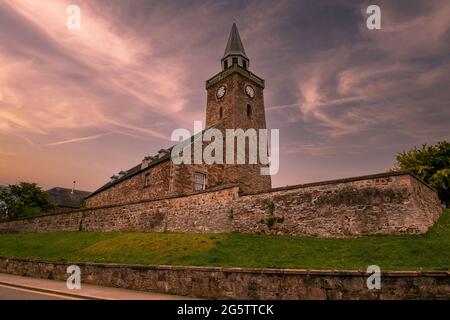 L'ancienne haute église d'Inverness, en Écosse, au Royaume-Uni Banque D'Images