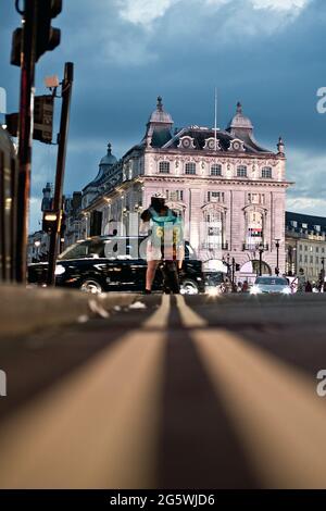 Deliveroo à Londres Banque D'Images