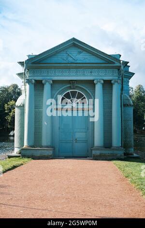 Le pavillon venus a été construit en 1793, sur les rives du lac blanc. Banque D'Images