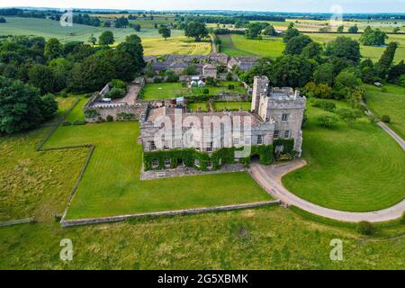 Le petit village de Hornby, dans le North Yorkshire rural, Angleterre, Royaume-Uni Banque D'Images