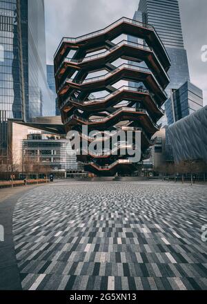 Le navire, à Hudson yards dans Midtown Manhattan, New York Banque D'Images