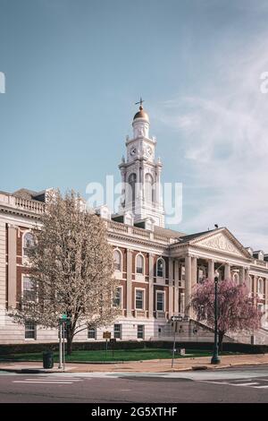 Architecture de l'hôtel de ville de Schenectady, à Schenectady, New York Banque D'Images