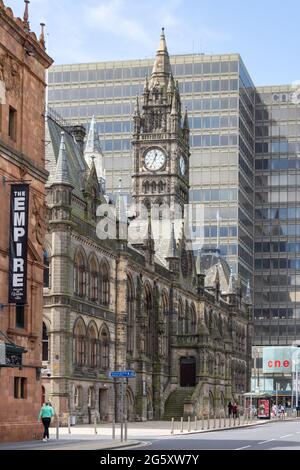 The Middlesbrough Empire Theatre and Town Hall, Corporation Road, Middlesbrough, North Yorkshire, Angleterre, Royaume-Uni Banque D'Images