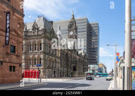 The Middlesbrough Empire Theatre and Town Hall, Corporation Road, Middlesbrough, North Yorkshire, Angleterre, Royaume-Uni Banque D'Images