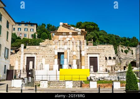 Capitole de Brixia en Italie Banque D'Images