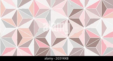 Motif géométrique abstrait sans couture et design moderne. Couleur pastel avec ligne de marbre arrière-plan élégant pour la moquette, le papier peint, les vêtements, l'emballage, batik Illustration de Vecteur
