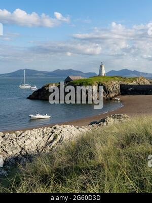 Île de Llanddwyn, pays de Galles Banque D'Images