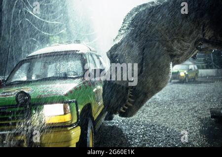 JURASSIC PARK (1993), dirigé par STEVEN SPIELBERG. Crédit : AMBLIN/UNIVERSEL / Album Banque D'Images