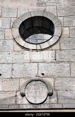 France, Doubs, Bretonnillers, Nativité église notre Dame reconstruite en 1766, clocher de 1827 Banque D'Images