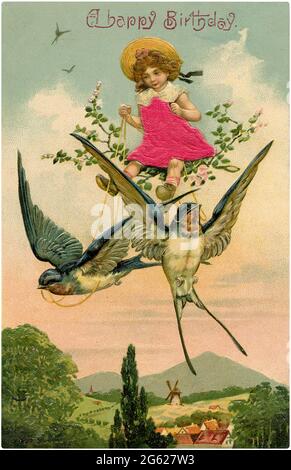 Joyeux Anniversaire Meilleurs Voeux Photo Stock Alamy