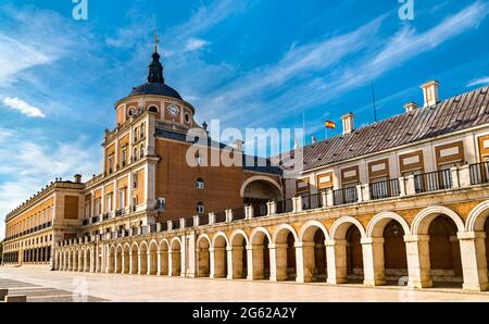 Palais royal d'Aranjuez en Espagne Banque D'Images