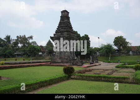 Temple de Penataran (temple panataran) à Blitar, Java-est, Indonésie Banque D'Images