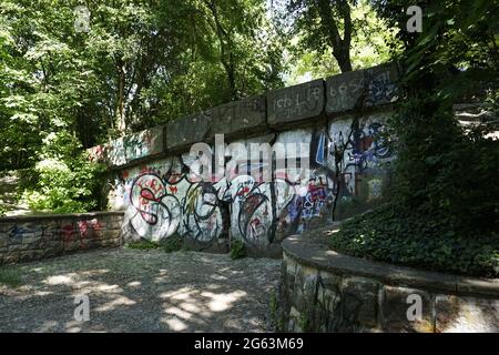 Flakturm II G Volkspark Friedrichshain (tour Flake Seconde Guerre mondiale) Banque D'Images