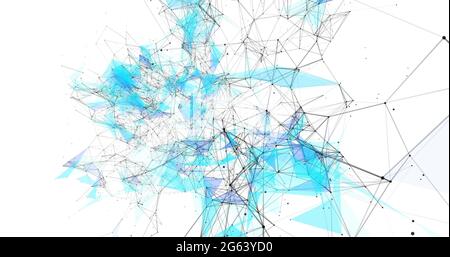 Image de la structure de plexus détaillée 4k Banque D'Images