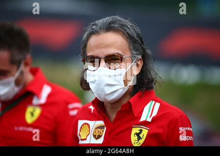 Spielberg, Osterreich. 21 février 2019. Laurent Mekies, directeur sportif de la Scuderia Ferrari, Formule 1 Championnat du monde 2021, GP autrichien 1-4 juillet 2021 crédit: Independent photo Agency/Alay Live News Banque D'Images