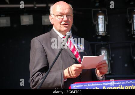 47. Deutsch-Amerikanisches Volksfest à Berlin 2007 , Walter Momper Banque D'Images