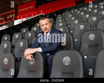 Sheffield, Angleterre, le 2 juillet 2021. Slavisa Jokanovic le nouveau directeur de Sheffield Utd pendant son après-midi de presse à Bramall Lane, Sheffield. Date de la photo : 2 juillet 2021. Le crédit photo doit être lu : Darren Staples / Sportimage Banque D'Images