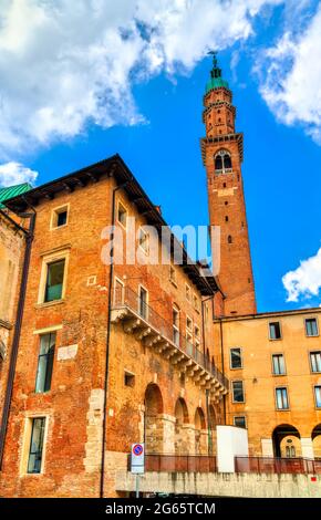 Torre Bissara à Vicenza, Italie Banque D'Images