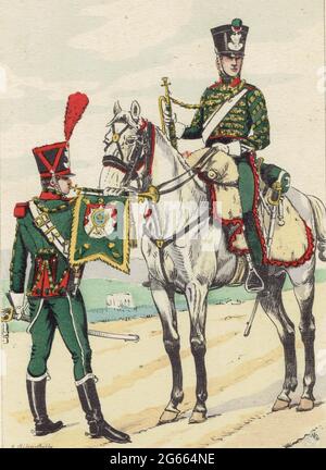 Figurine Starlux 1/43 (40mm) - Artilleur De La Garde à Cheval