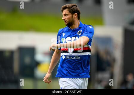 Udine, Italie. 1er juin 2021. Bartosz Bereszynski (Sampdoria) portrait pendant la saison de l'UC Sampdoria 2020/2021, football italien série A match à Udine, Italie, juin 01 2021 crédit: Agence de photo indépendante/Alamy Live News Banque D'Images