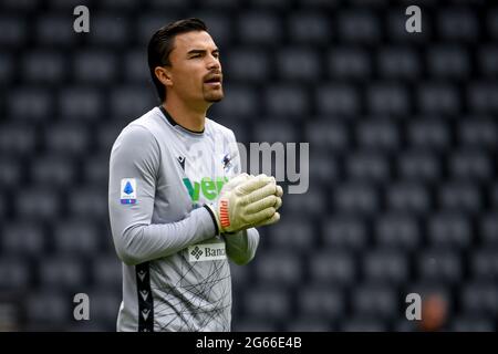 Udine, Italie. 1er juin 2021. Emil Audero (Sampdoria) portrait pendant la saison de l'UC Sampdoria 2020/2021, football italien série A match à Udine, Italie, juin 01 2021 crédit: Agence de photo indépendante/Alamy Live News Banque D'Images