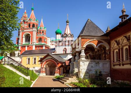 Ancien monastère Savvino-Storozhevsky à Zvenigorod, région de Moscou, Russie Banque D'Images