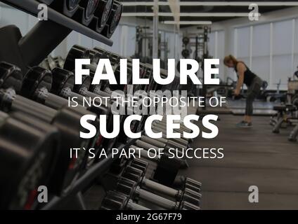 Affiche de réussite Banque D'Images