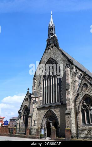 Église catholique St Vincent de Paul à Liverpool Banque D'Images