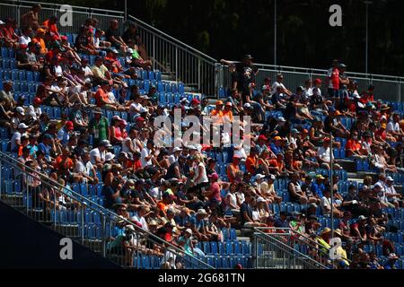 Spielberg, Osterreich. 03ème juillet 2021. Public sur la tribune ou autour de la piste. Formula 1 Championnat du monde 2021, GP autrichienne 3 juillet 2021Photophoto Federico Basile/Insidefoto crédit: Insidefoto srl/Alay Live News Banque D'Images