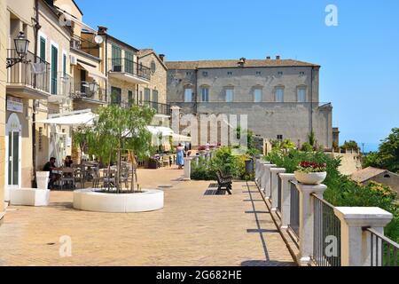 Vue sur Vasto Banque D'Images