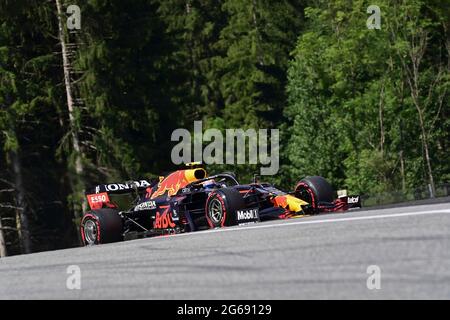 # 11 Sergio Perez (MEX, Red Bull Racing), Grand Prix F1 d'Autriche au Red Bull Ring le 3 juillet 2021 à Spielberg, Autriche. (Photo de HOCH ZWEI) Banque D'Images