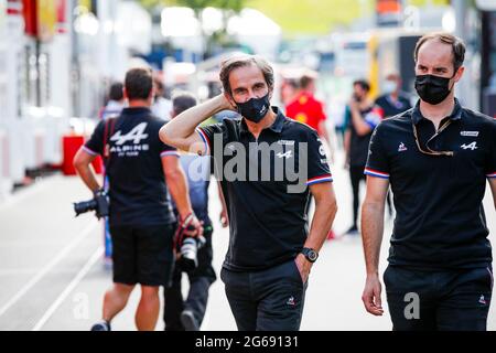 Davide Brivio (ITA, Alpine F1 Team), Grand Prix F1 d'Autriche au Red Bull Ring le 3 juillet 2021 à Spielberg, Autriche. (Photo de HOCH ZWEI) Banque D'Images