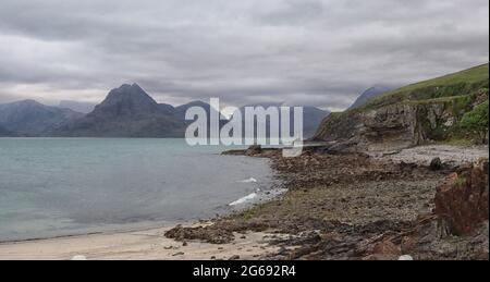 Port Elgol, île de Skye Banque D'Images