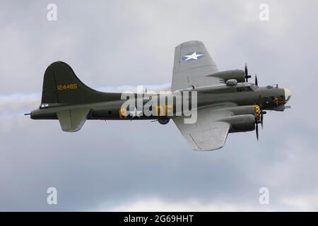 B-17 Flying Fortress Banque D'Images