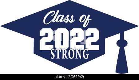 classe de bannière 2022 Illustration de Vecteur