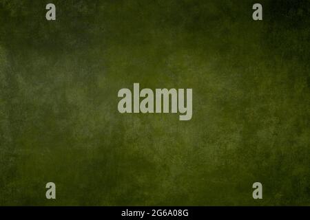 Fond ou texture grundy de mur de stuc vert foncé Banque D'Images