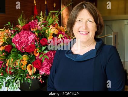 Berlin, Allemagne. 05e juillet 2021. M. Willemijn van Haaften, ambassadeur adjoint des pays-Bas, est présent à l'ambassade des pays-Bas. Credit: Annette Riedl/dpa/Alay Live News Banque D'Images