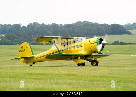 Ailes et roues du Wallop 2021 Middle Wallop Airfield Hampshire Banque D'Images