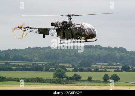 Ailes et roues du Wallop 2021 Middle Wallop Airfield Hampshire Banque D'Images