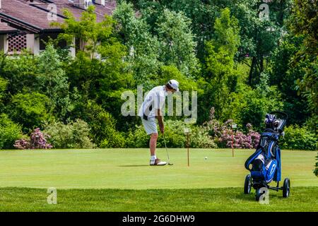 Italie Veneto Asolo Golf Club Banque D'Images