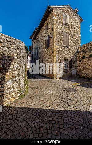 Italie Veneto Asolo via Pietro Bembo Banque D'Images