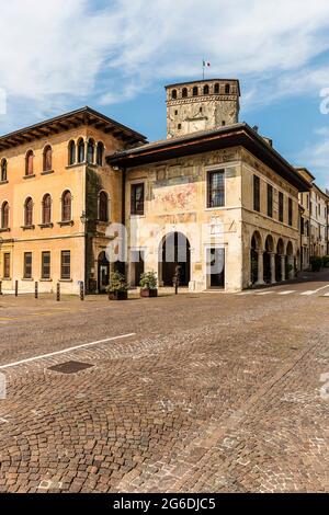 Italie Veneto Asolo - Loggia del Capitano Banque D'Images