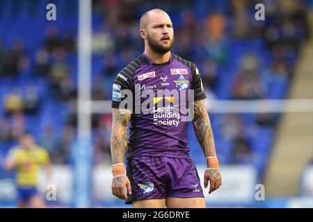 Warrington, Royaume-Uni. 05e juillet 2021. Luke Briscoe (24) de Leeds Rhinos pendant le match à Warrington, Royaume-Uni le 7/5/2021. (Photo de Richard long/ RL Photography/News Images/Sipa USA) crédit: SIPA USA/Alay Live News Banque D'Images