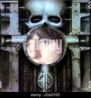 Emerson, Lake & Palmer : 1973. Affiche intérieure LP 2 : chirurgie de la salade du cerveau Banque D'Images