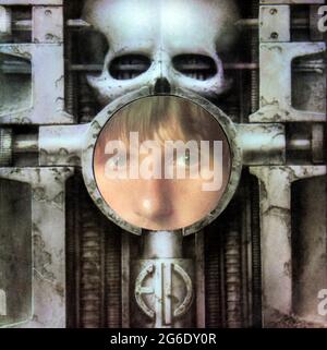 Emerson, Lake & Palmer : 1973. Affiche intérieure LP 3: Chirurgie de la salade du cerveau Banque D'Images