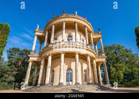 Belvédère sur le Klausberg, site classé au patrimoine mondial de l'UNESCO, Potsdam, Brandebourg, Allemagne Banque D'Images