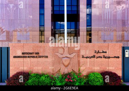 Ambassade de la République arabe d'Égypte, Berlin, Allemagne Banque D'Images